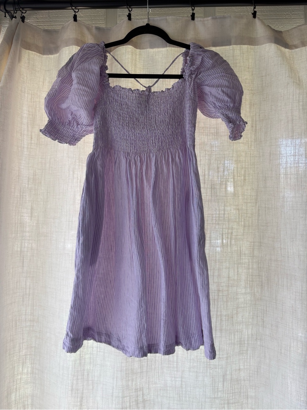 Hill House 100% linen dress